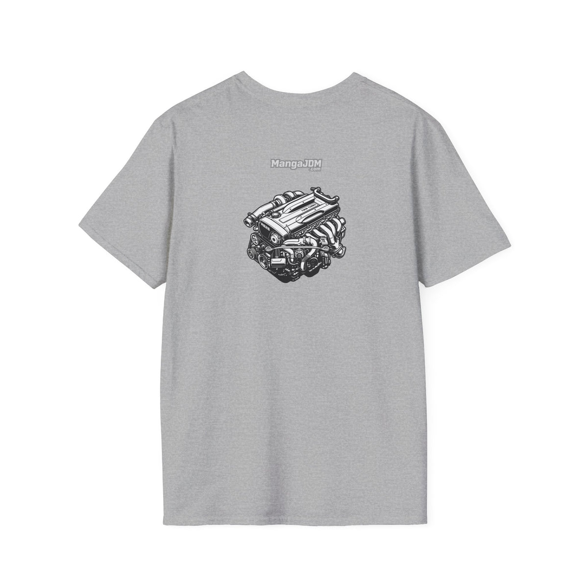 BNR34 GT-R T-shirt with RB26DETT backside