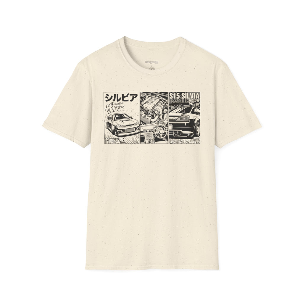 S14/S15 Silvia (240SX) + SR20DET double sided T-shirt