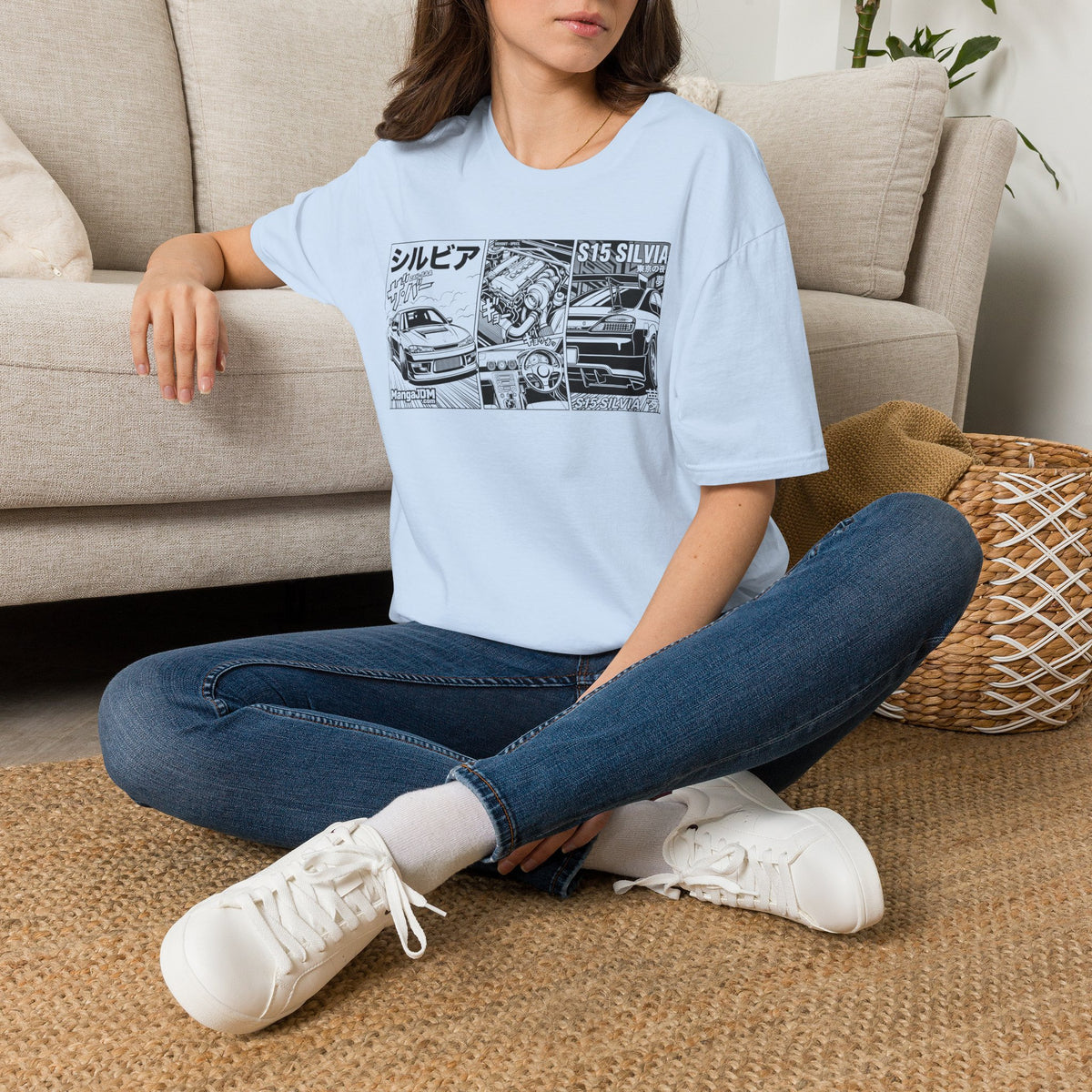 S14/S15 Silvia (240SX) + SR20DET double sided T-shirt