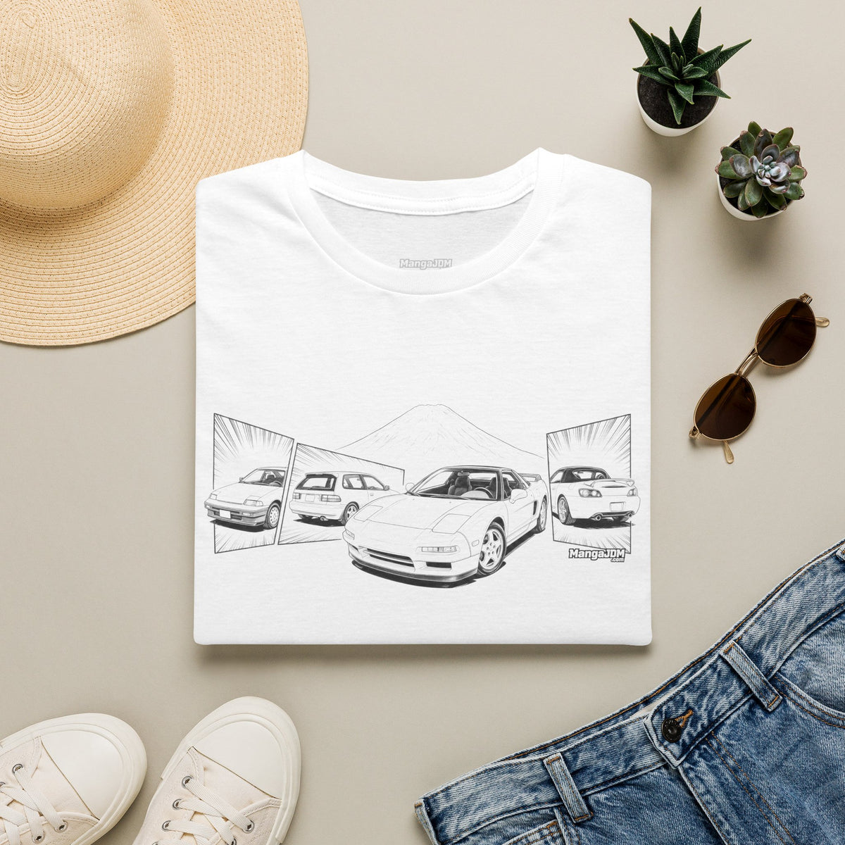 NSX, Civic, S2000, 90's Prelude JDM T-shirt