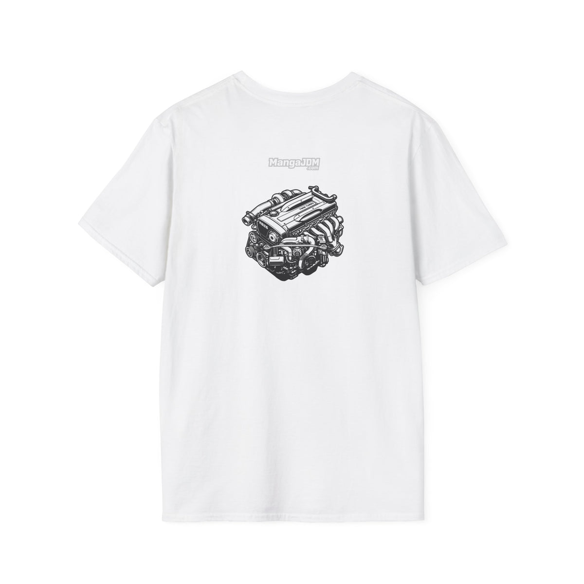 BNR34 GT-R T-shirt with RB26DETT backside