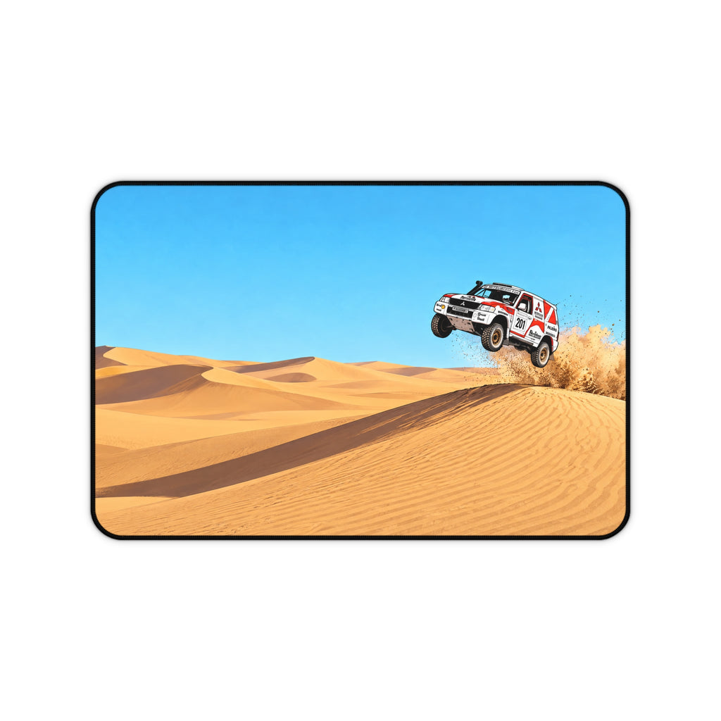 Dakar Rally Desk Mat — Off-Road Truck Gaming Mouse Pad