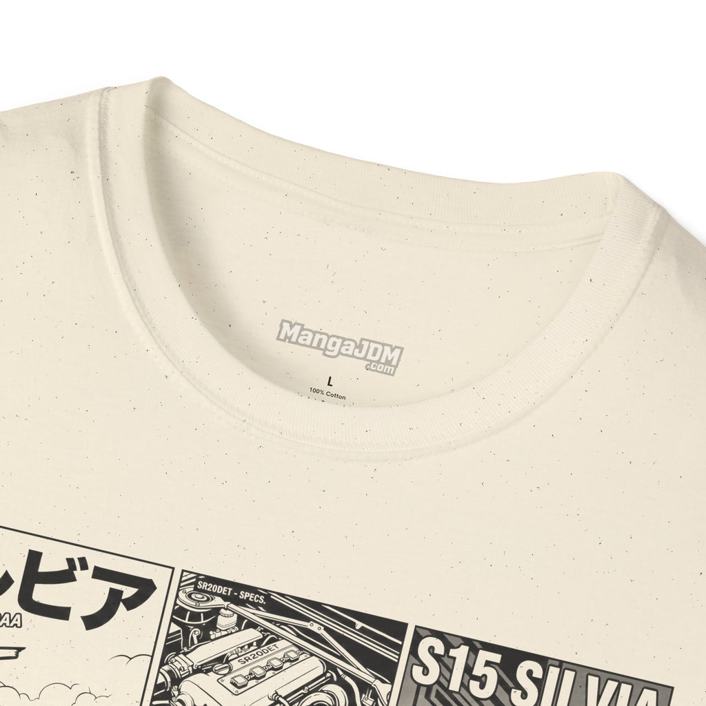 S14/S15 Silvia (240SX) + SR20DET double sided T-shirt