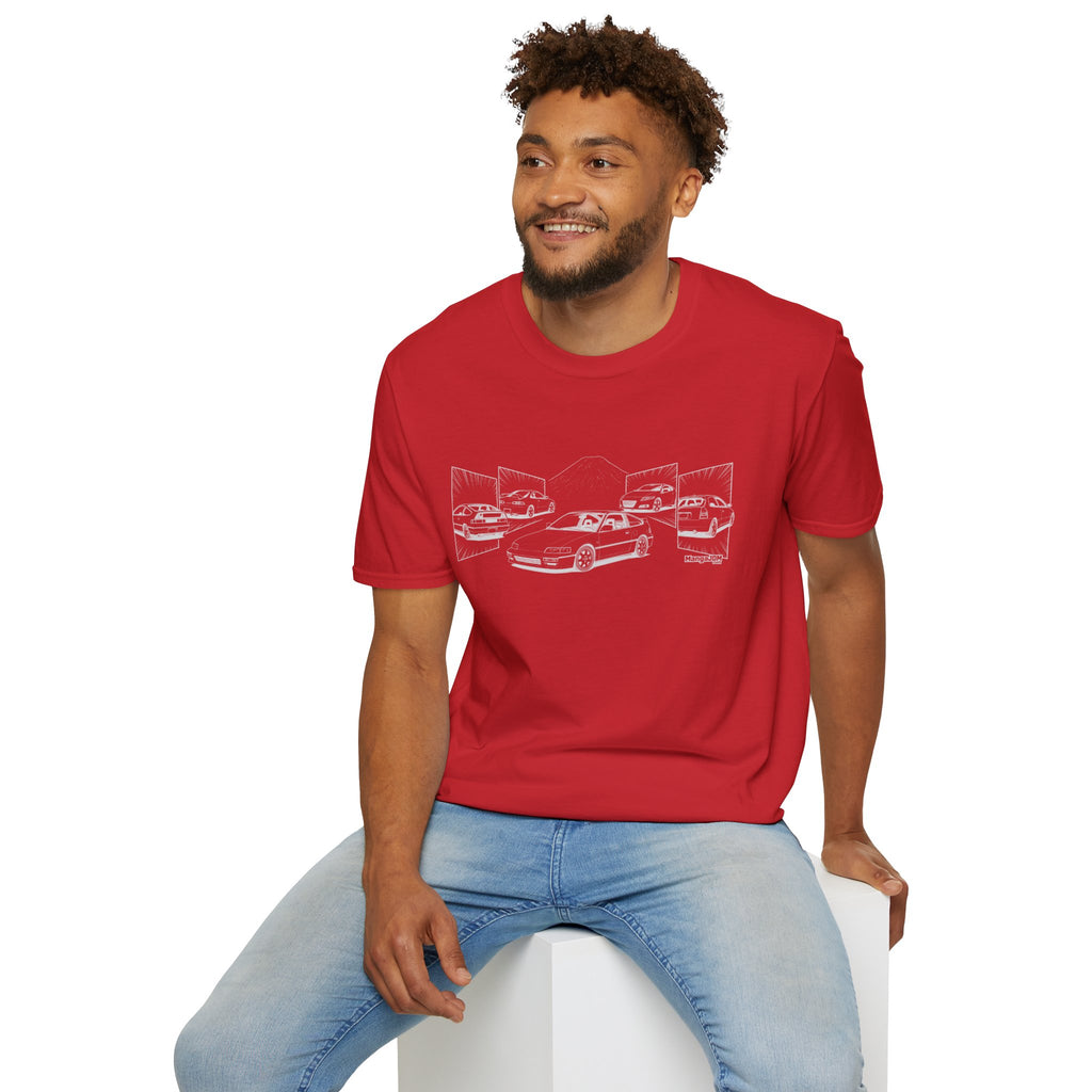 CRX, CRZ, Integra, Civic Si "X-ray" T-shirt (Limited Edition - 100 run)