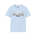 BNR34 GT-R T-shirt with RB26DETT backside