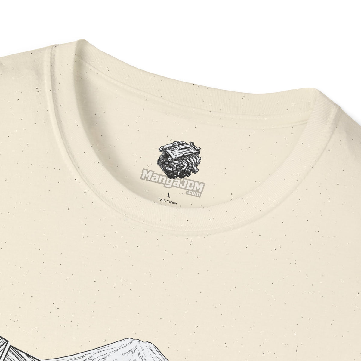 BNR34 GT-R T-shirt with RB26DETT backside