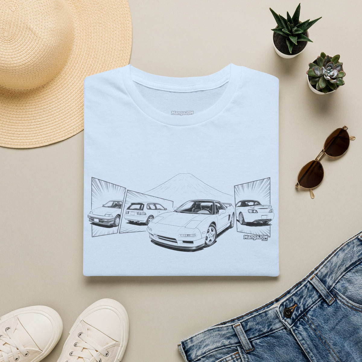 NSX, Civic, S2000, 90's Prelude JDM T-shirt