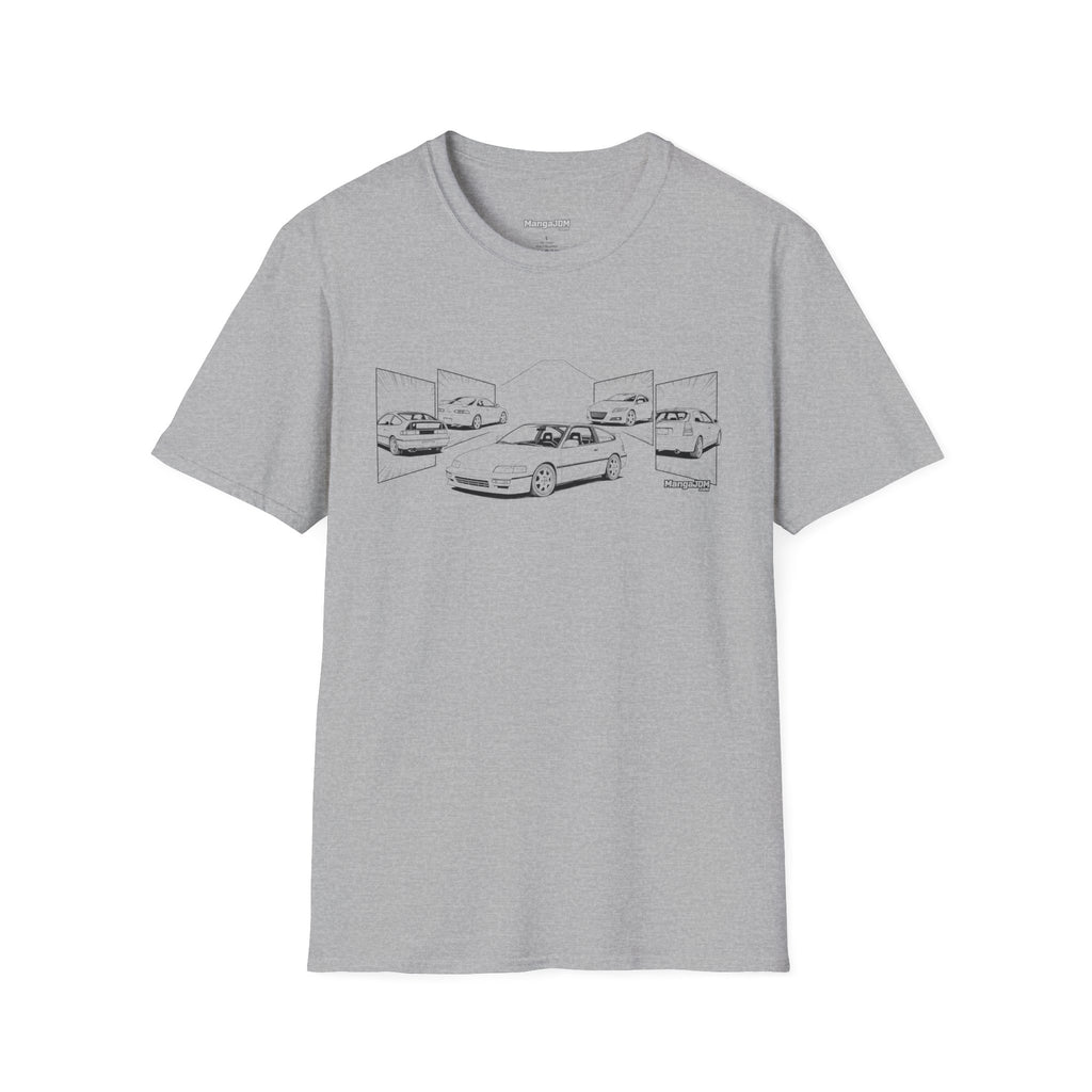 90's CRX, CRZ, Integra, and Si Hot Hatches T-Shirt