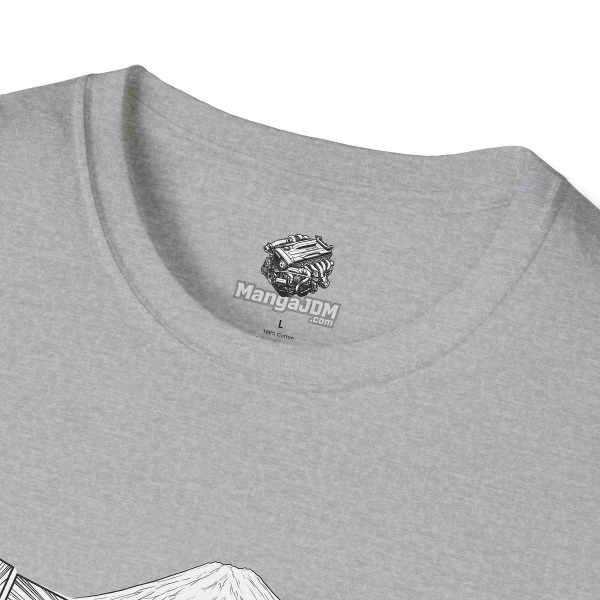 BNR34 GT-R T-shirt with RB26DETT backside