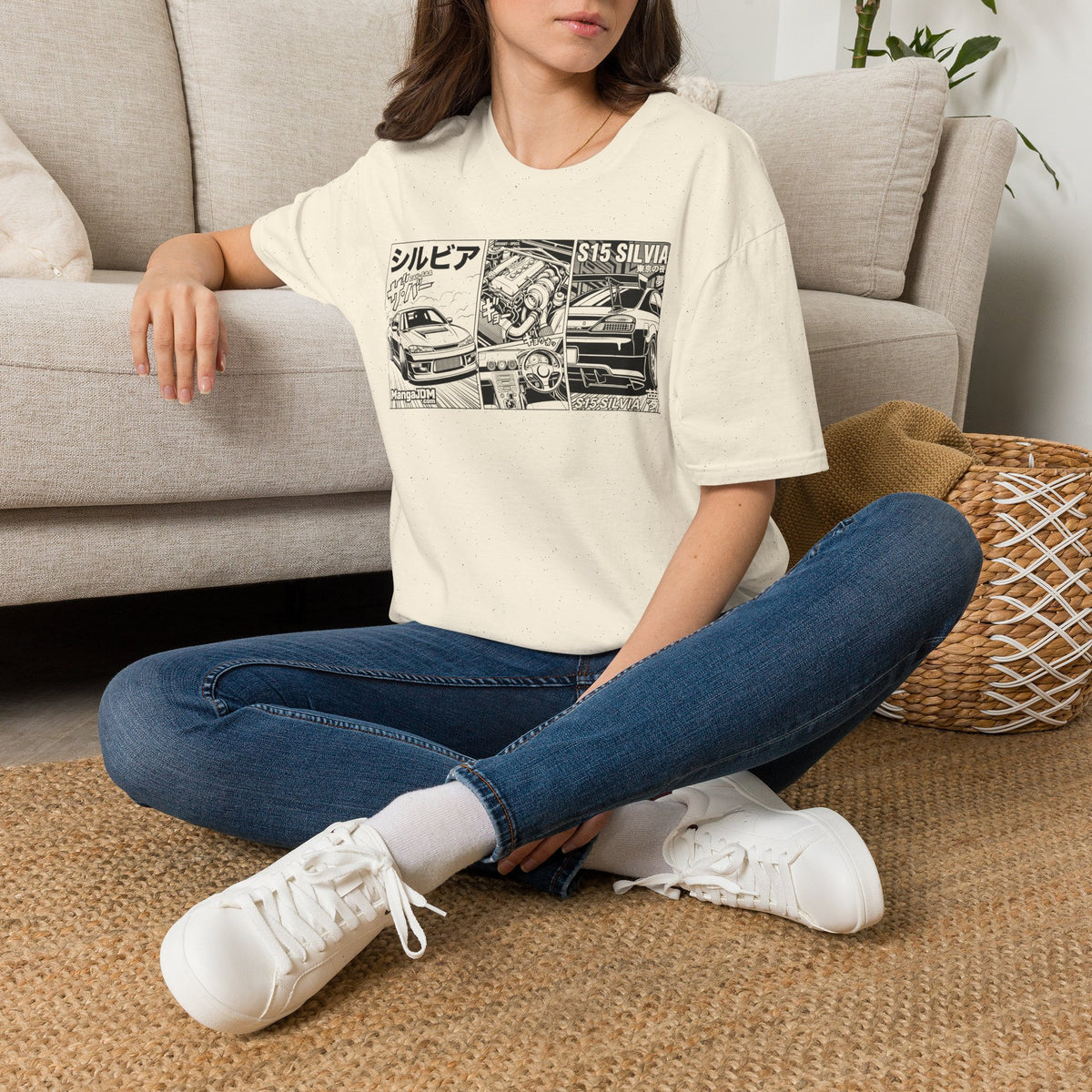 S14/S15 Silvia (240SX) + SR20DET double sided T-shirt