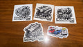 5 Sticker Combo Pack (2JZ, RB, EJ, 13B-REW, Supra/GT-R/RX-7) Save 33%!