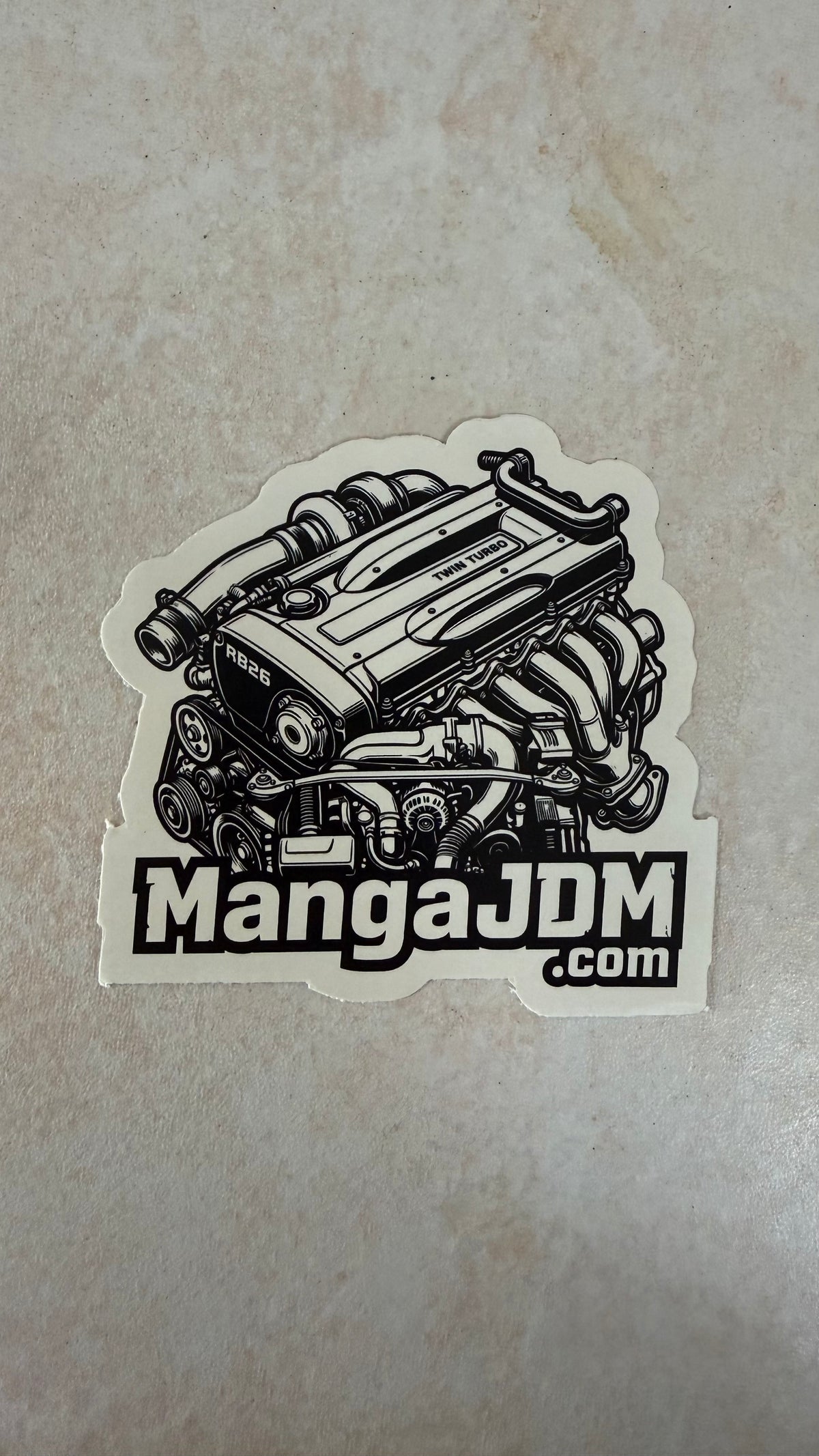 RB26DETT 3"x3" (aprox.) vinyl sticker