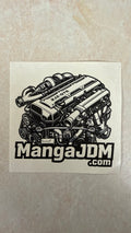 2JZ-GTE 3"x3" (aprox.) vinyl sticker