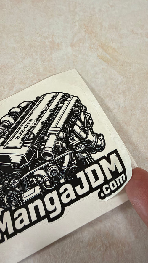 2JZ-GTE 3"x3" (aprox.) vinyl sticker
